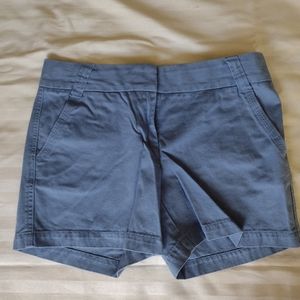 J.Crew slate blue shorts